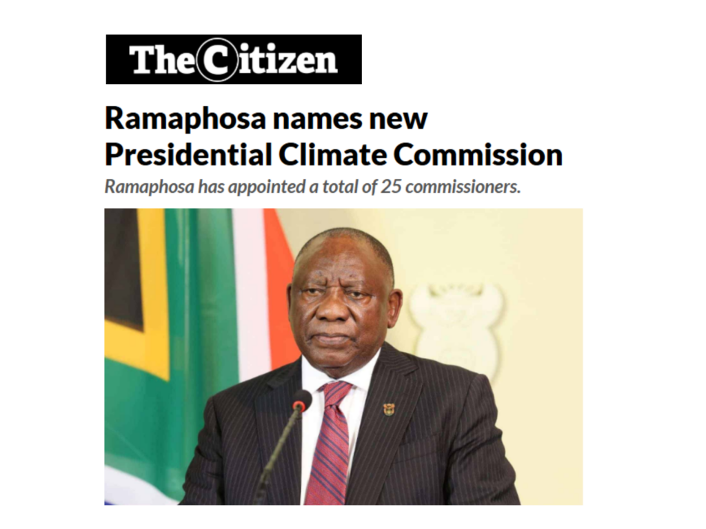 Everlectric Ndia appointed as part of presidential climate commission